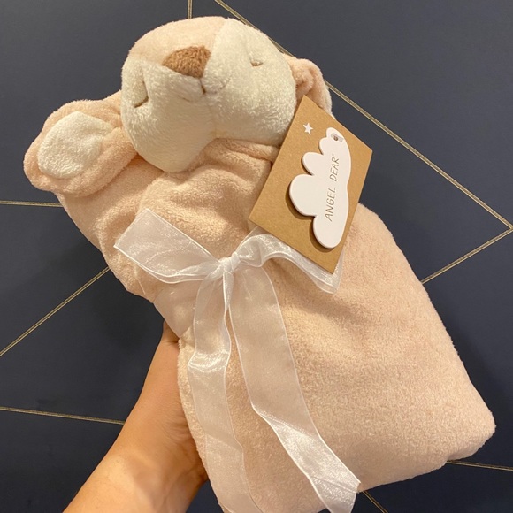 Angel Dear Accessories Fawn Deer Nap Blanket Big 28x28 Soft